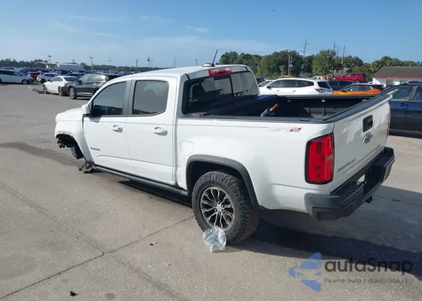 2018 Chevrolet Colorado Zr2 из США, поврежденный, VIN 1GCGTEEN4J1105885